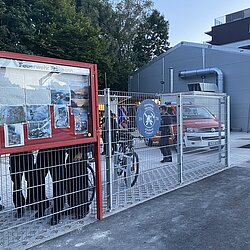 Am Ausweichstandort in Freisinger Landstraße zieht Leben ein