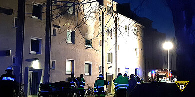 19.02.2021 - 18:02 Uhr - Zimmerbrand Völkerstraße 